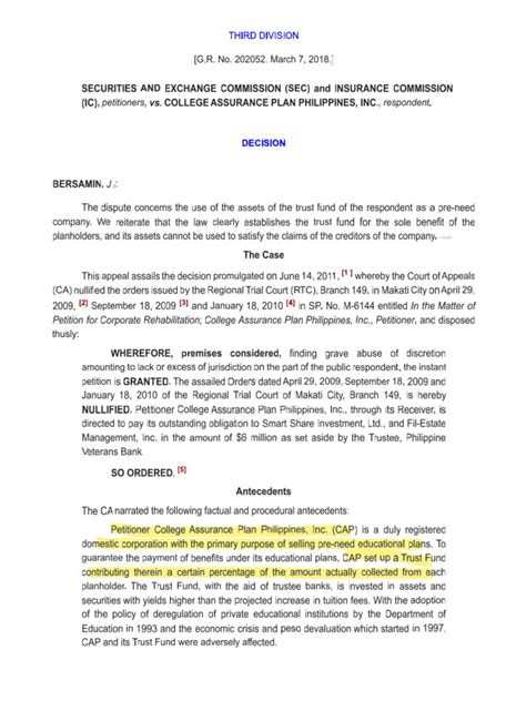 College Assurance Plan Philippines, Inc..